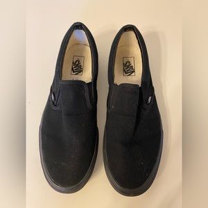 Men’s Vans slip ons size 12